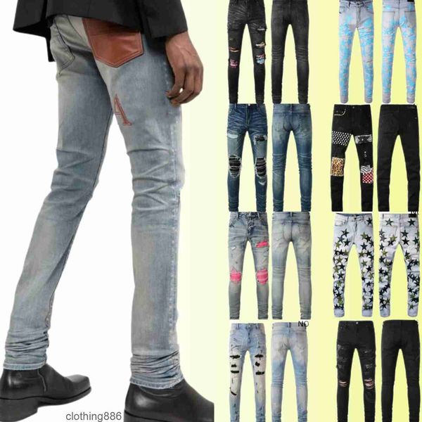 ripped jeans miri jeans men's jeans designer jeans knee skinny straight size 28-40 motorcycle trendy long straight hole high street den, Blue
ripped jeans miri jeans men's jeans designer jeans knee skinny straight size 28-40 motorcycle trendy long straight hole high street den, Blue