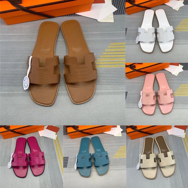 women flip flops designer oran sandal leather women slippers flat fashion summer beach slippers slippers slippers with box and dust bag size, Black
women flip flops designer oran sandal leather women slippers flat fashion summer beach slippers slippers slippers with box and dust bag size, Black