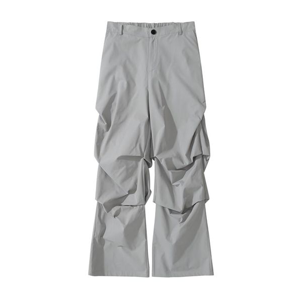 ruched elastic waist men's cargo pants straight pleated casual overalls baggy black loose trousers351f, Black;brown
ruched elastic waist men's cargo pants straight pleated casual overalls baggy black loose trousers351f, Black;brown