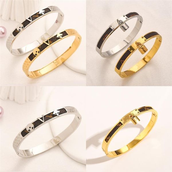 18k gold bangle 925 silver luxury bangle fashion jewelry girls love letter bracelet designer accessories couple family240a, Black
18k gold bangle 925 silver luxury bangle fashion jewelry girls love letter bracelet designer accessories couple family240a, Black