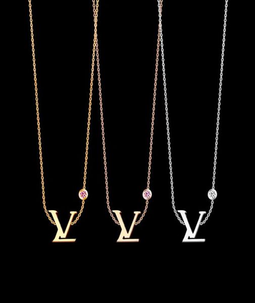 whole titanium steel v single diamond necklace for women039s necklace in three colours7229325, Silver
whole titanium steel v single diamond necklace for women039s necklace in three colours7229325, Silver