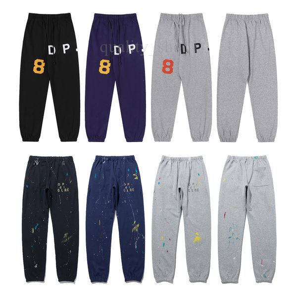 mens designer pants galleries pants depts sweatpants splash ink letter pants womens loose casual pants vintage sport trousers luxury brand, Black
mens designer pants galleries pants depts sweatpants splash ink letter pants womens loose casual pants vintage sport trousers luxury brand, Black