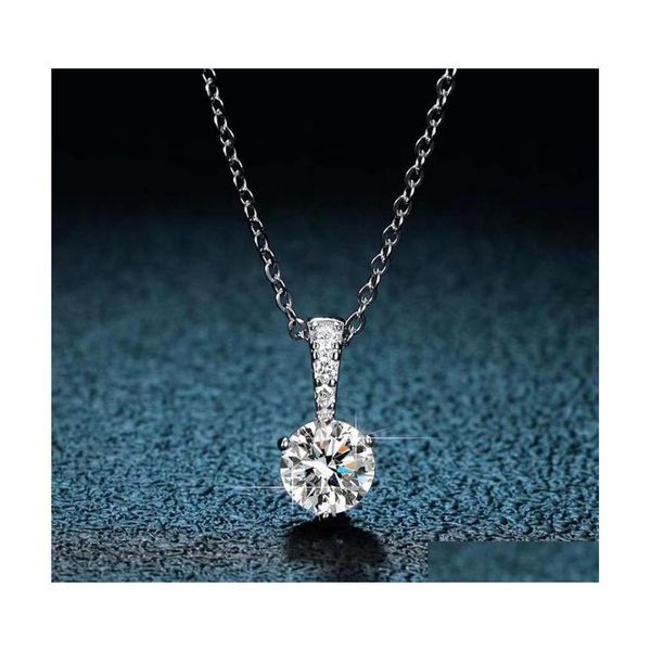 other trendy real 1 d color moissanite diamond necklace women jewelry 100 925 sterling sier clavicle with gra giftother otherother2372, Silver
other trendy real 1 d color moissanite diamond necklace women jewelry 100 925 sterling sier clavicle with gra giftother otherother2372, Silver