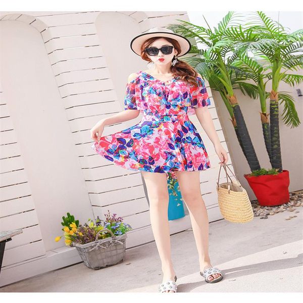spring one piece swimsuit female korean version of the new style of thin dress style conservative floral plus size swimsuit154a
spring one piece swimsuit female korean version of the new style of thin dress style conservative floral plus size swimsuit154a
