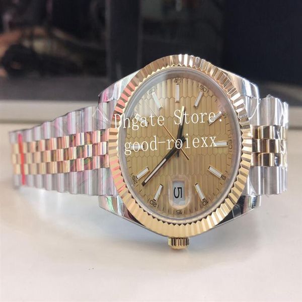41mm watches for men watch men's pit pattern golden bp automatic 2813 yellow gold steel jubilee bracelet champagne silver rho272c, Slivery;brown
41mm watches for men watch men's pit pattern golden bp automatic 2813 yellow gold steel jubilee bracelet champagne silver rho272c, Slivery;brown