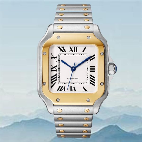 35mm men watches automatic watch gold watchs man of premium stainless steel baked blue movement needle sapphire lens deep man luxu289p, Slivery;brown
35mm men watches automatic watch gold watchs man of premium stainless steel baked blue movement needle sapphire lens deep man luxu289p, Slivery;brown