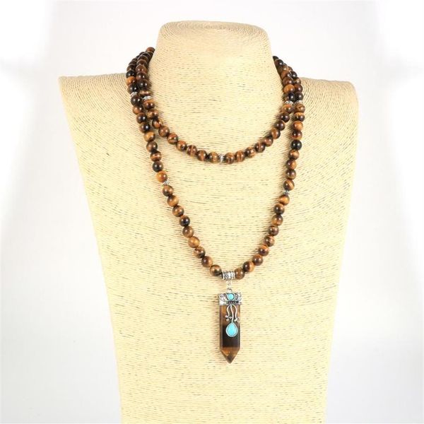 reiki hexagonal natural stone pendant necklace for men women 8mm 108 mala beads long male rosary jewelry necklaces2269, Silver
reiki hexagonal natural stone pendant necklace for men women 8mm 108 mala beads long male rosary jewelry necklaces2269, Silver