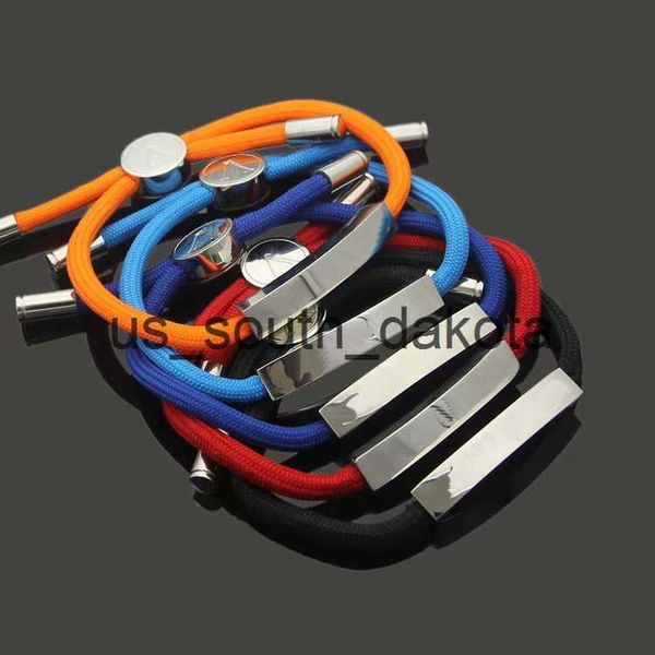 chain europe america fashion style men lady women titanium steel colored nylon rope space bracelet with engraved v initials enamel charm m67, Black
chain europe america fashion style men lady women titanium steel colored nylon rope space bracelet with engraved v initials enamel charm m67, Black