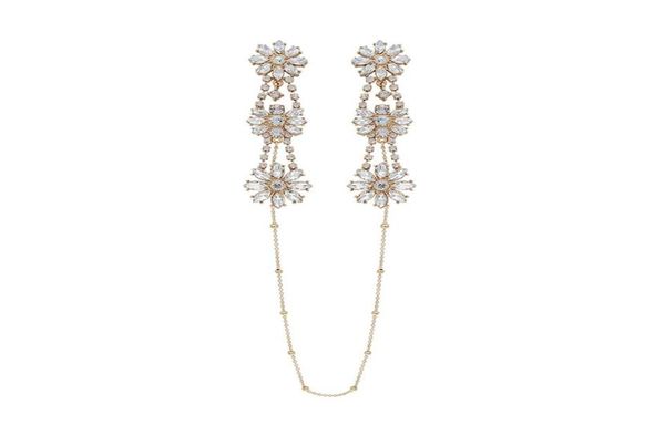 necklace onepiece piece hanging neck personality simple flower tassel female temperament earrings j190702287k7913363, Golden;silver
necklace onepiece piece hanging neck personality simple flower tassel female temperament earrings j190702287k7913363, Golden;silver