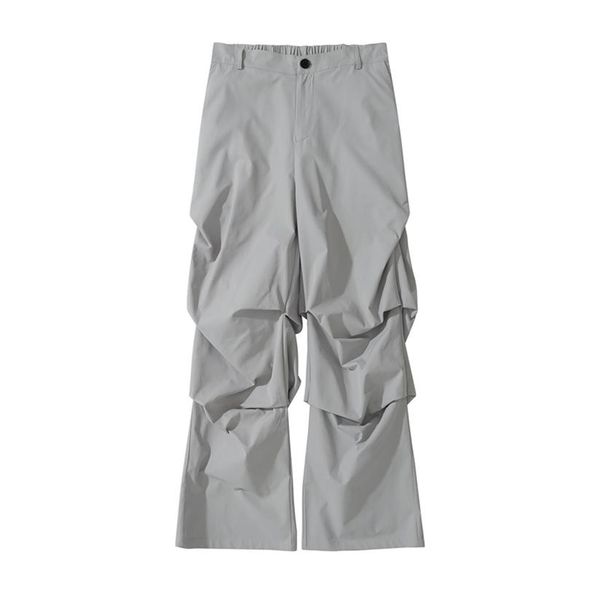 ruched elastic waist men's cargo pants straight pleated casual overalls baggy black loose trousers254w, Black;brown
ruched elastic waist men's cargo pants straight pleated casual overalls baggy black loose trousers254w, Black;brown