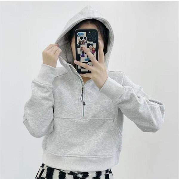yoga clothes lu-01 scuba half zip hoody outdoor leisure sweater gym clothes women workout fitness loose thick yoga jackets ex305a, White;red
yoga clothes lu-01 scuba half zip hoody outdoor leisure sweater gym clothes women workout fitness loose thick yoga jackets ex305a, White;red