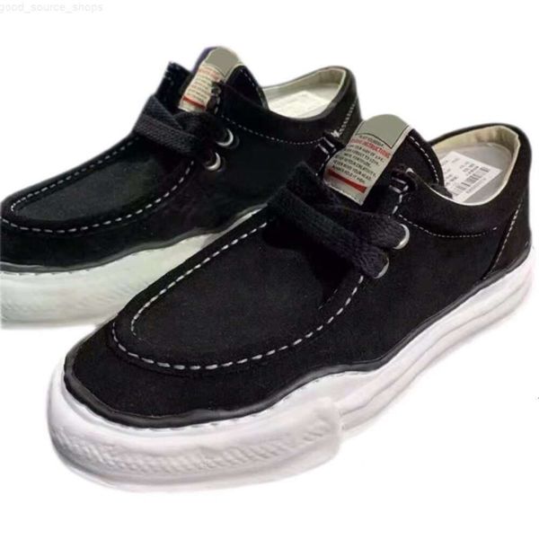 maison mihara yasuhiro mmy dissolved shoes men's and women's genuine leather sailing shoes low cut thick sole casual board shoes, Black
maison mihara yasuhiro mmy dissolved shoes men's and women's genuine leather sailing shoes low cut thick sole casual board shoes, Black