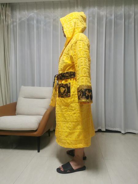 Home Bath Robe Ins Letter Print Jacquard Sleepwear Yellow Soft Touch Casual Robes Hotel Nightgown
Home Bath Robe Ins Letter Print Jacquard Sleepwear Yellow Soft Touch Casual Robes Hotel Nightgown