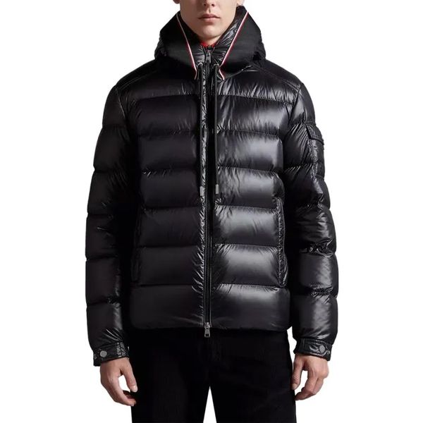 colorful striped letters hat mens down jacket arm pcoket badge puffer jacket winter hooded warm coat size 1--5, Black
colorful striped letters hat mens down jacket arm pcoket badge puffer jacket winter hooded warm coat size 1--5, Black