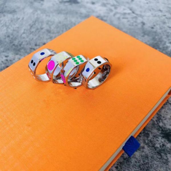 fashion jewelry men's and women's dice rings titanium steel festival gifts328w, Golden;silver
fashion jewelry men's and women's dice rings titanium steel festival gifts328w, Golden;silver