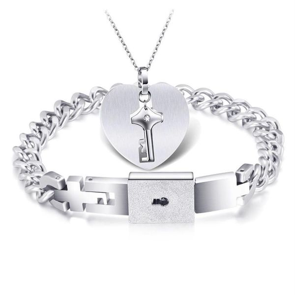 bracelet necklace concentric lock couple bracelet double buckle student men and women key necklace romantic confession tit dhgarde204g, Silver
bracelet necklace concentric lock couple bracelet double buckle student men and women key necklace romantic confession tit dhgarde204g, Silver