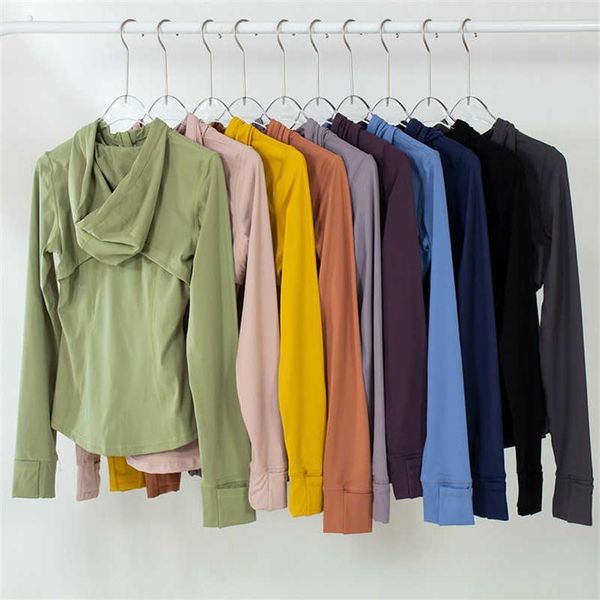 womens yoga hooded jacket outfit solid color nude sports shaping waist tight fitness jogging sportswear2420
womens yoga hooded jacket outfit solid color nude sports shaping waist tight fitness jogging sportswear2420
