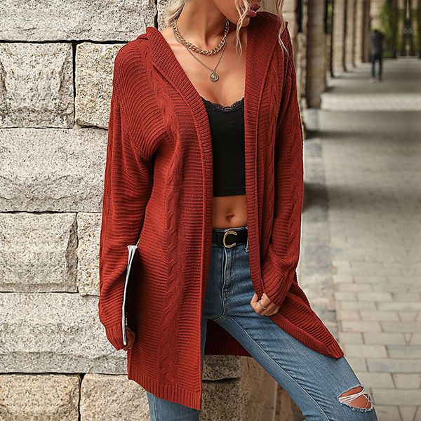 independent station autumn and winter new european and american fashion womens wear long-sleeved red hooded sweater cardigan coat, White;black
independent station autumn and winter new european and american fashion womens wear long-sleeved red hooded sweater cardigan coat, White;black