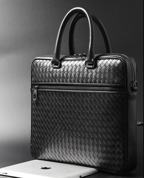 men bags mini briefcase handbags leather lapbag cowskin genuine leather woven commercial business men039s bags small size9334705
men bags mini briefcase handbags leather lapbag cowskin genuine leather woven commercial business men039s bags small size9334705