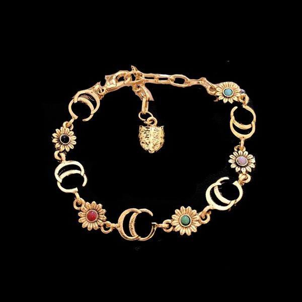 designer letter bracelet 18k gold chain four leaf bracelet design for womens love gift bracelet alloy jewelry with correct logo, Black
designer letter bracelet 18k gold chain four leaf bracelet design for womens love gift bracelet alloy jewelry with correct logo, Black