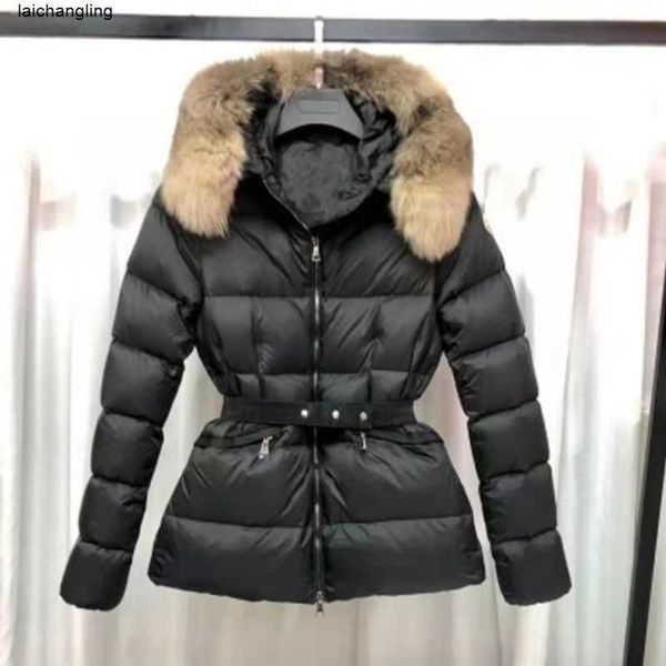 exquisite women's down jacket maya winter coat real raccoon collar warm fashion parka with belt padded large pocket muzs, Black
exquisite women's down jacket maya winter coat real raccoon collar warm fashion parka with belt padded large pocket muzs, Black