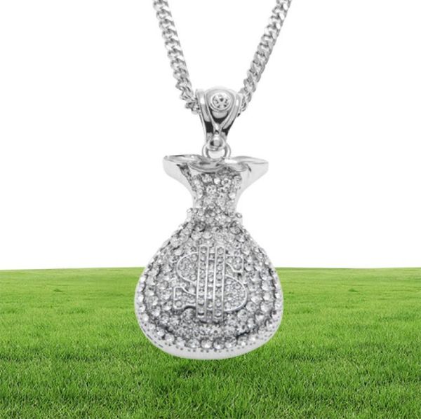 hip hop antique silver gold plated money bag pendant for men women bling crystal dollar charm necklace long cuban chain jewelry8474872
hip hop antique silver gold plated money bag pendant for men women bling crystal dollar charm necklace long cuban chain jewelry8474872