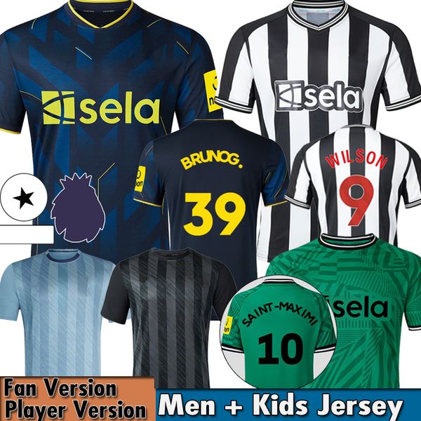 23/24 bruno g. soccer jerseys kids kit 2023 2024 newcastles football shirt training home away third fans player version wilson saint maximin, Black;yellow
23/24 bruno g. soccer jerseys kids kit 2023 2024 newcastles football shirt training home away third fans player version wilson saint maximin, Black;yellow
