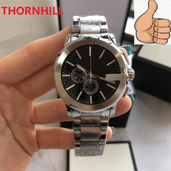 all sub dials working luxury man quartz battery powers watch 43mm 904l stainless steel watch sapphire model desig238y, Slivery;brown
all sub dials working luxury man quartz battery powers watch 43mm 904l stainless steel watch sapphire model desig238y, Slivery;brown