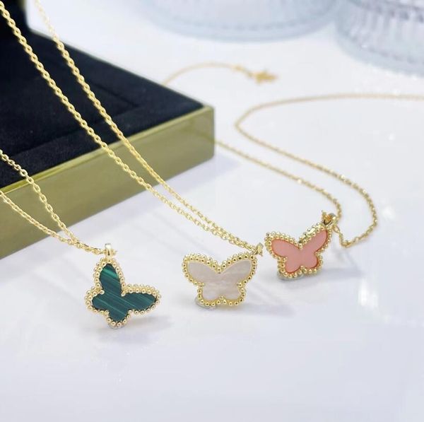Designer Jewelry Butterfly Necklace Set Pendant Necklaces Gold Silver Rose-Gold Necklace Link Chain Womens Chain Multi Color
Designer Jewelry Butterfly Necklace Set Pendant Necklaces Gold Silver Rose-Gold Necklace Link Chain Womens Chain Multi Color