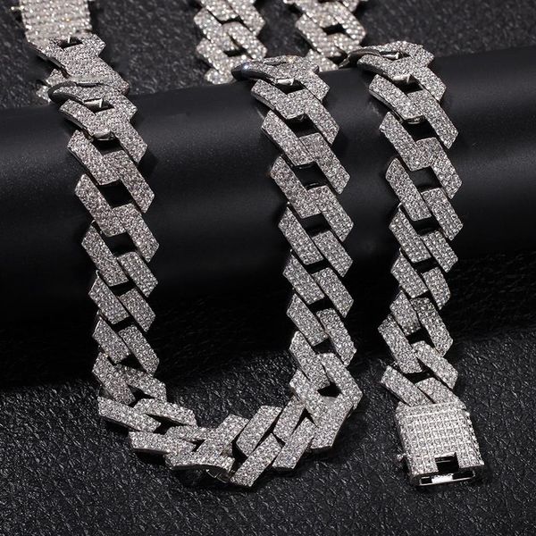 iced out miami cuban link chain mens rose gold chains thick necklace bracelet fashion hip hop jewelry198c, Silver
iced out miami cuban link chain mens rose gold chains thick necklace bracelet fashion hip hop jewelry198c, Silver