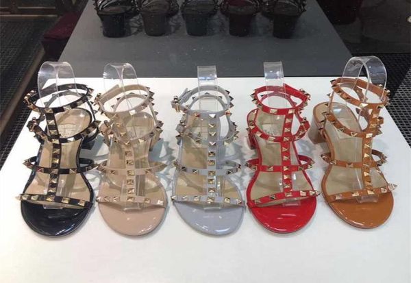designer sandals high heels shoes women sandals wedding shoe rock stud calfskin leather summer lady dress party barefoot4678556, Black
designer sandals high heels shoes women sandals wedding shoe rock stud calfskin leather summer lady dress party barefoot4678556, Black