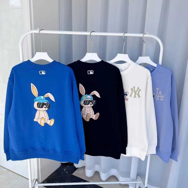 2023 spring korean mlb special counter rabbit year limited presbyopia cartoon rabbit loose relaxed sweater sweatshirts tracksuits promotion, Black
2023 spring korean mlb special counter rabbit year limited presbyopia cartoon rabbit loose relaxed sweater sweatshirts tracksuits promotion, Black