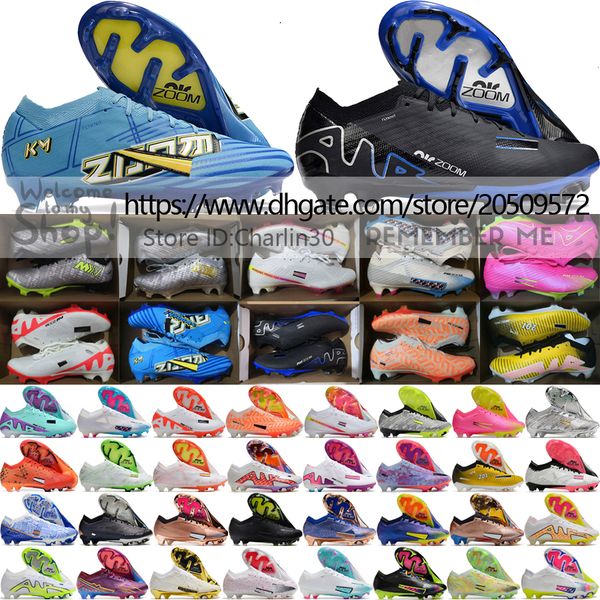 send with bag quality soccer boots zoom vapores 15 elite acc football cleats mens firm ground soft leather comfortable training cr7 mbappe s, Black
send with bag quality soccer boots zoom vapores 15 elite acc football cleats mens firm ground soft leather comfortable training cr7 mbappe s, Black