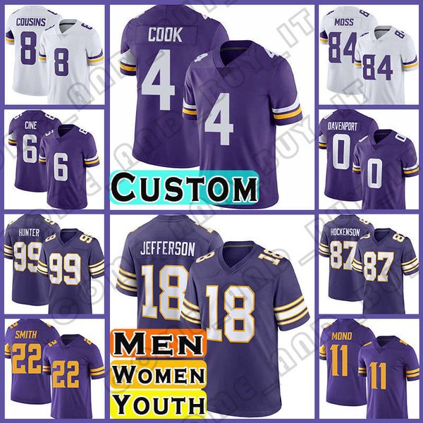 18 justin jefferson football jerseys t.j. hockenson harrison smith kirk cousins lewis cine c.j. ham minnesotas vikings marcus davenport dani, Black;red
18 justin jefferson football jerseys t.j. hockenson harrison smith kirk cousins lewis cine c.j. ham minnesotas vikings marcus davenport dani, Black;red