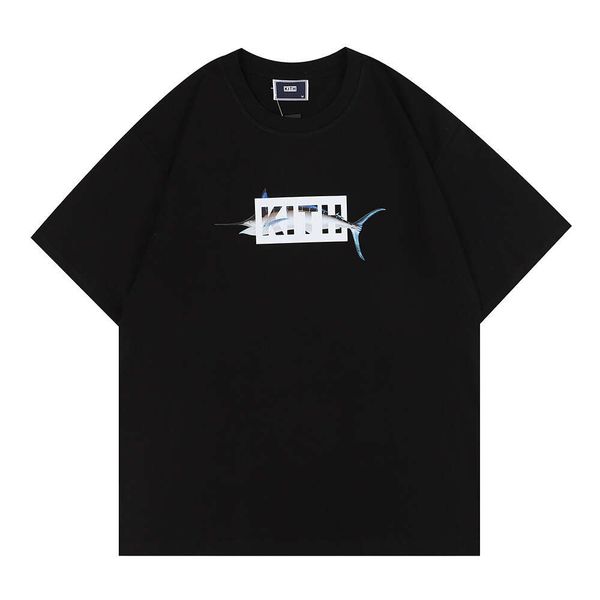 fashion brand kith round neck pullover short sleeved letter printed men's and women's loose casual t-shirt tee, White;black
fashion brand kith round neck pullover short sleeved letter printed men's and women's loose casual t-shirt tee, White;black