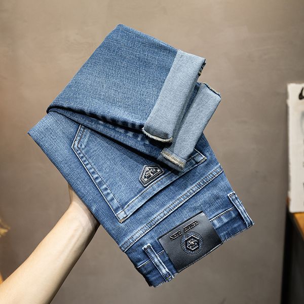 men's jeans autumn winter men slim fit european american ppicon high-end brand small straight pants (201-216 thin) f232-9, Blue
men's jeans autumn winter men slim fit european american ppicon high-end brand small straight pants (201-216 thin) f232-9, Blue