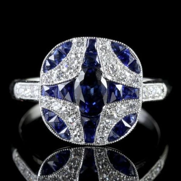 vintage blue sapphire ring 925 sterling silver diamond jewelry engagement cocktail party wedding rings for women size 6 - 10203t
vintage blue sapphire ring 925 sterling silver diamond jewelry engagement cocktail party wedding rings for women size 6 - 10203t