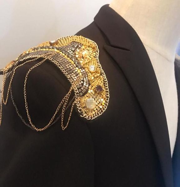 1 pair kpop fashion suit accessoriesperformance big epaulet women and menshandmade vintage steampunk clothing decoration wholesa1471833, Silver
1 pair kpop fashion suit accessoriesperformance big epaulet women and menshandmade vintage steampunk clothing decoration wholesa1471833, Silver