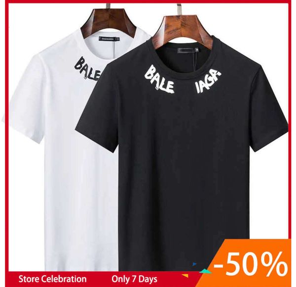 2023 designer brand tees t shirts pure cotton short sleeve shirt simple letter summer casual men clothing size, White;black
2023 designer brand tees t shirts pure cotton short sleeve shirt simple letter summer casual men clothing size, White;black