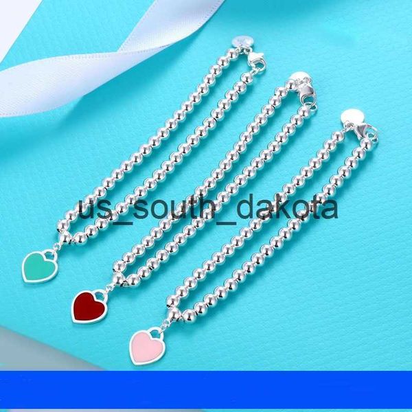 chain s925 sterling silver bracelet bangle designer jewelry lovely blue pink red heart pendant tennis bracelets for women x0909, Black
chain s925 sterling silver bracelet bangle designer jewelry lovely blue pink red heart pendant tennis bracelets for women x0909, Black