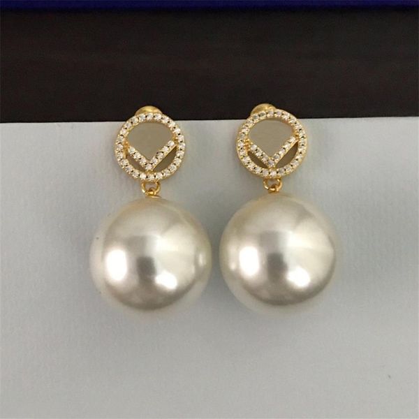fashion brand womens earring studs with pearls f designers women ear rings party suit luxury wedding jewelry premium jewelrys306i, Silver
fashion brand womens earring studs with pearls f designers women ear rings party suit luxury wedding jewelry premium jewelrys306i, Silver