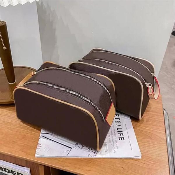 designer double zipper men travelling toilet bag women wash large capacity cosmetic bags toiletry pouch makeup bags cases brown fl2053
designer double zipper men travelling toilet bag women wash large capacity cosmetic bags toiletry pouch makeup bags cases brown fl2053