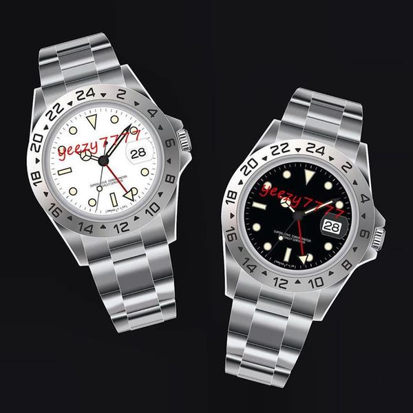 2 colors mens vintage watches master 40mm explorer 16570 red hand mechanical automatic movement ss 316l luxury watch 2089, Slivery;brown
2 colors mens vintage watches master 40mm explorer 16570 red hand mechanical automatic movement ss 316l luxury watch 2089, Slivery;brown