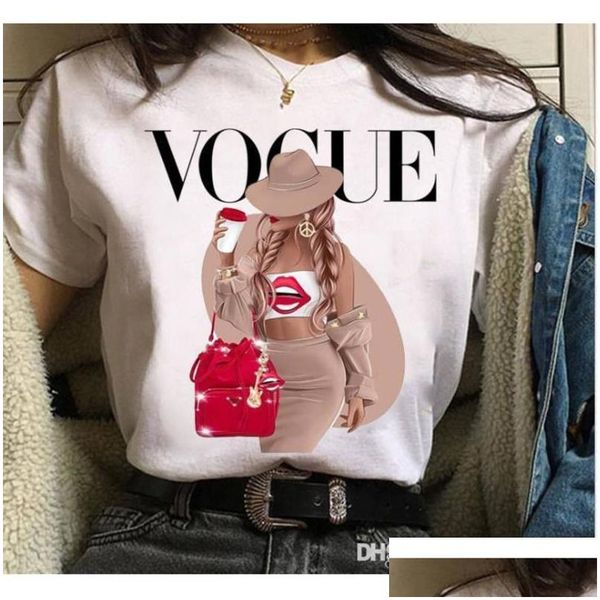 Women'S T-Shirt Retail Plus Size S-3Xl Designer Womens Summer Fashion White Letter Printed Short Sleeve Tops Loose Clothing Drop Del Dhh7S, Er3658-15
Women'S T-Shirt Retail Plus Size S-3Xl Designer Womens Summer Fashion White Letter Printed Short Sleeve Tops Loose Clothing Drop Del Dhh7S, Er3658-15
