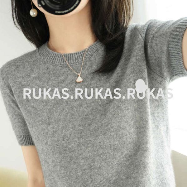 women's t-shirt 2023 simple short sleeve new half high neck women's half sleeve spring summer knit short sleeve slim-fit pullover, White
women's t-shirt 2023 simple short sleeve new half high neck women's half sleeve spring summer knit short sleeve slim-fit pullover, White