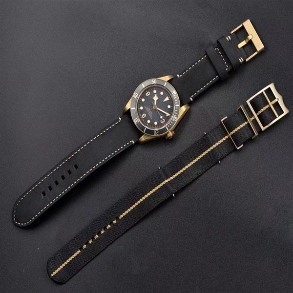 nato strap 43mm bronze case aged men watch automatic 2824 movement 79250bb v4 sapphire crystal wristwatch casual 2338, Slivery;brown
nato strap 43mm bronze case aged men watch automatic 2824 movement 79250bb v4 sapphire crystal wristwatch casual 2338, Slivery;brown