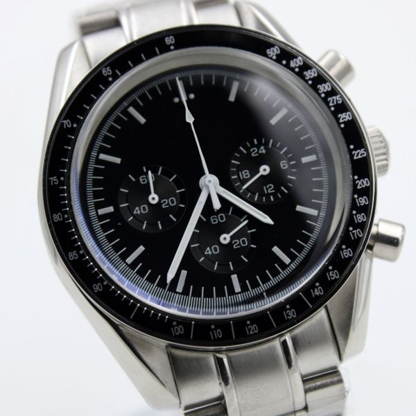 clasp quartz function watches watch mens steel chronograph moon speed flod stainless gold pvdkt, Slivery;brown
clasp quartz function watches watch mens steel chronograph moon speed flod stainless gold pvdkt, Slivery;brown
