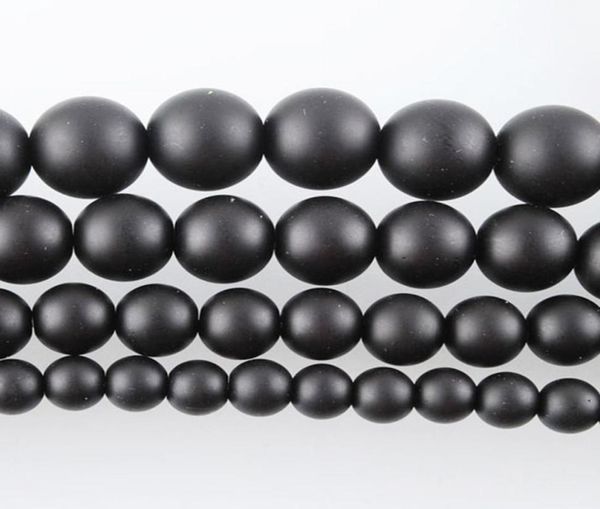 wojiaer natural onyx round ball stone black frosted beads loose spacer for jewelry making 6 8 10 12mm 15 12quot by9082863135
wojiaer natural onyx round ball stone black frosted beads loose spacer for jewelry making 6 8 10 12mm 15 12quot by9082863135