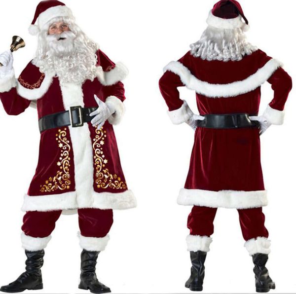 santa claus costume oversized santa claus set christmas eve cosplay performance costume12, Black;red
santa claus costume oversized santa claus set christmas eve cosplay performance costume12, Black;red