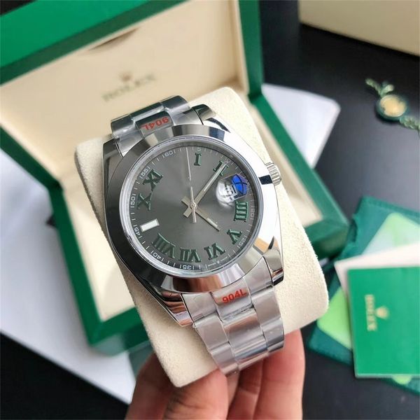 luxury women's men's automatic watch size 41mm36mm mechanical movement sapphire mirror diary series waterproof watch, Slivery;brown
luxury women's men's automatic watch size 41mm36mm mechanical movement sapphire mirror diary series waterproof watch, Slivery;brown